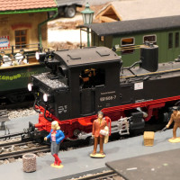 Gartenbahn 2024-12 Adventsausstellung - Modelleisenbahnclub Kreischa e.V.